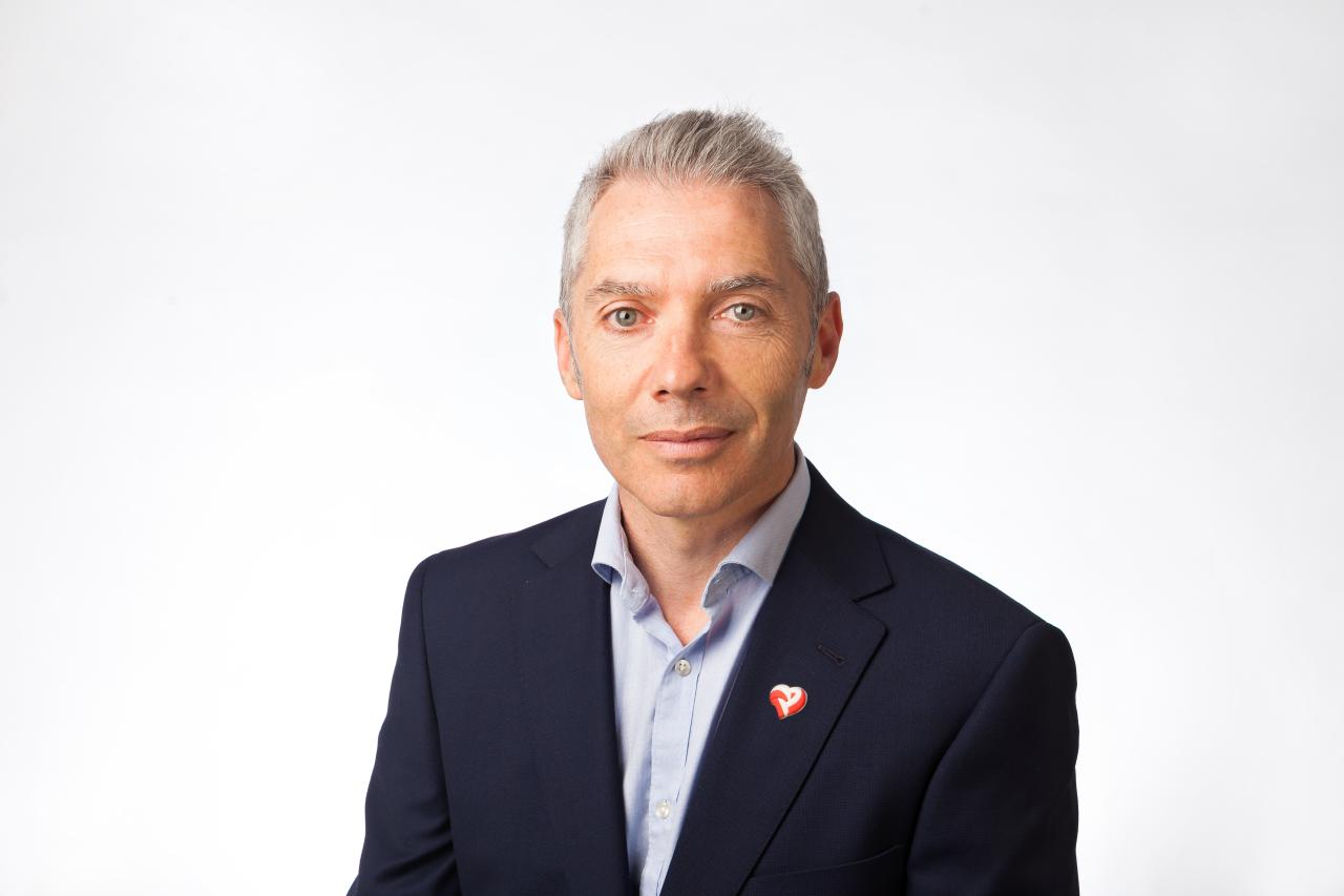 El alcalde de Guriezo, Ángel Llano