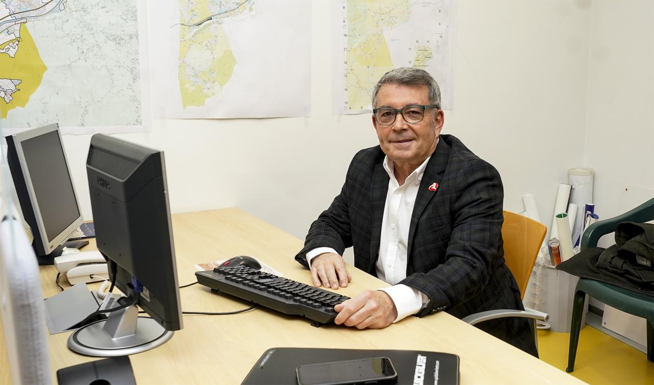Enrique Gordaliza, portavoz del PRC en Bezana.
