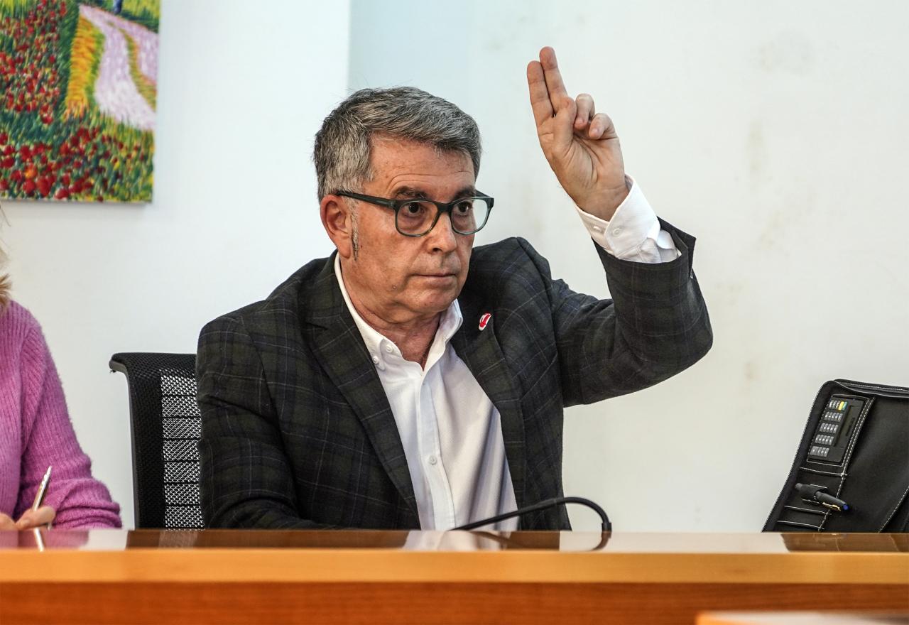 El portavoz del PRC en Bezana, Enrique Gordaliza.