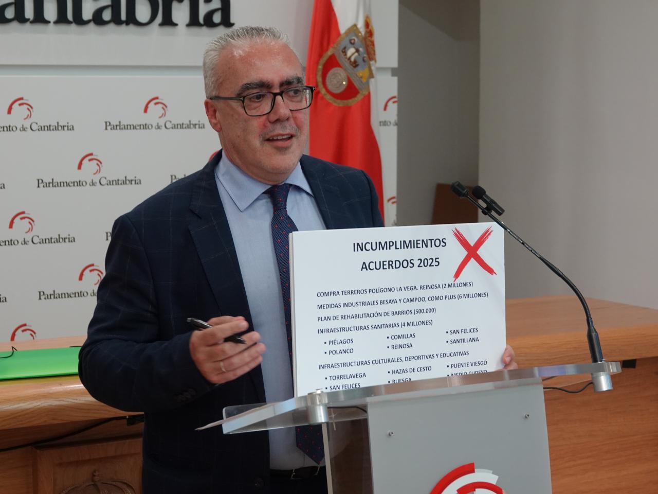 El Comité Ejecutivo del PRC valorará el jueves los incumplimientos del PP en los presupuestos de 2024 y 2025