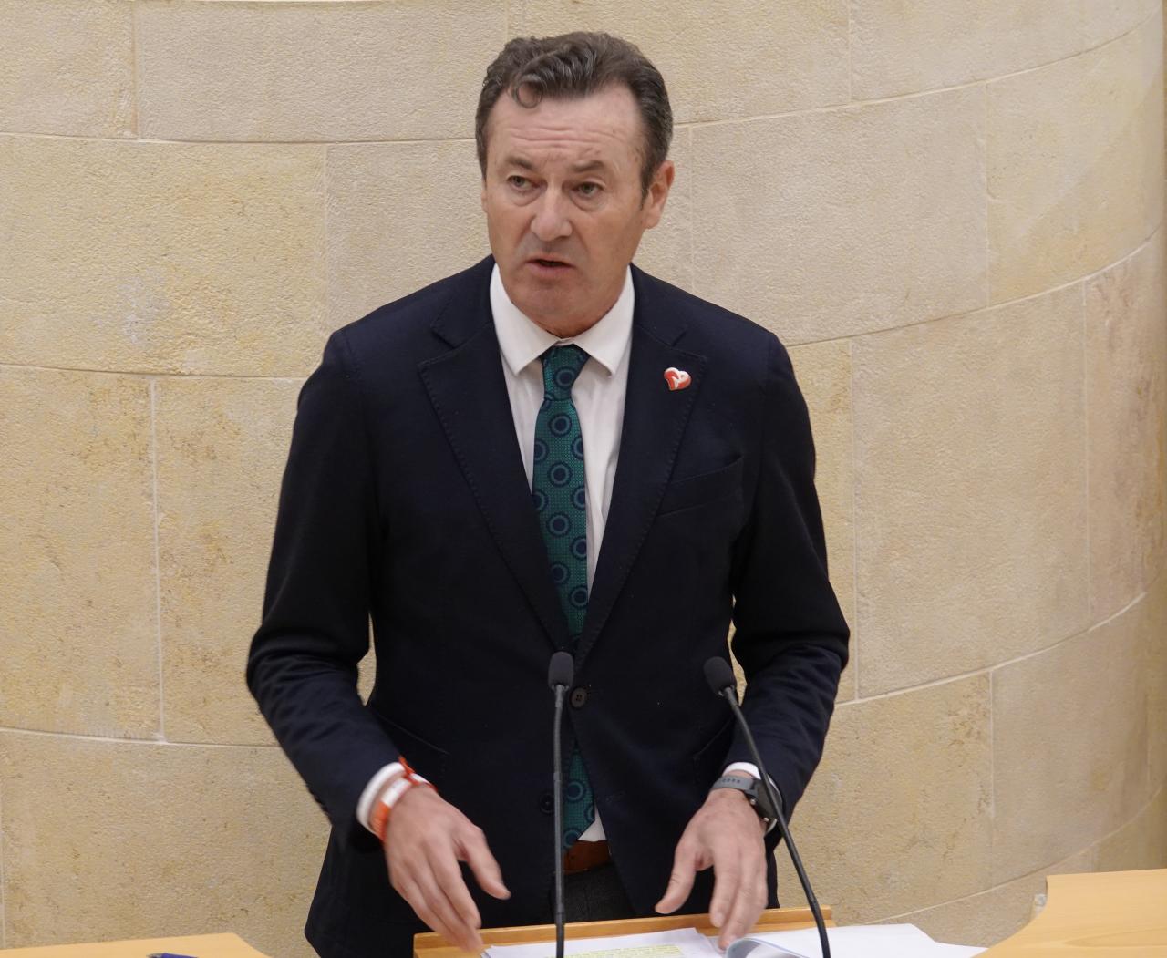 El diputado regionalista Guillermo Blanco
