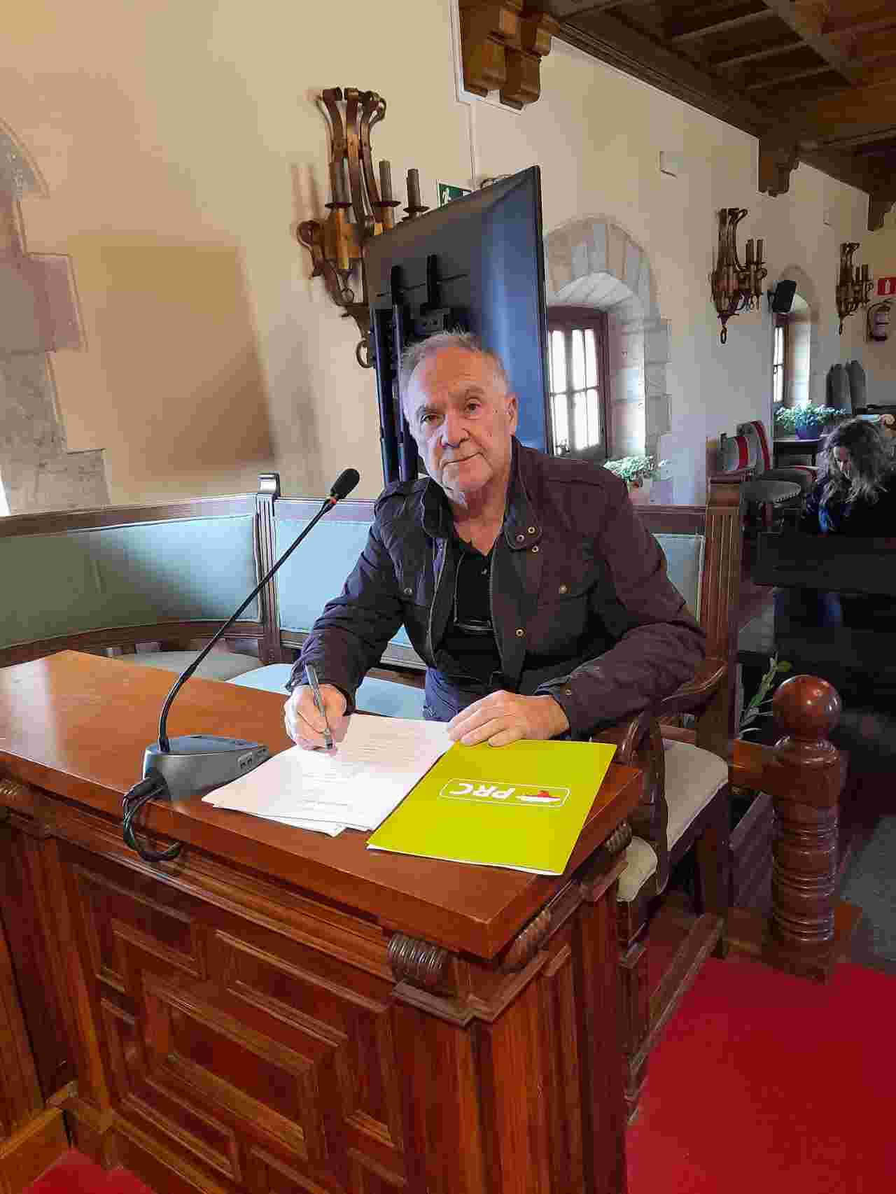 Eugenio Gómez, portavoz del PRC en Camargo.