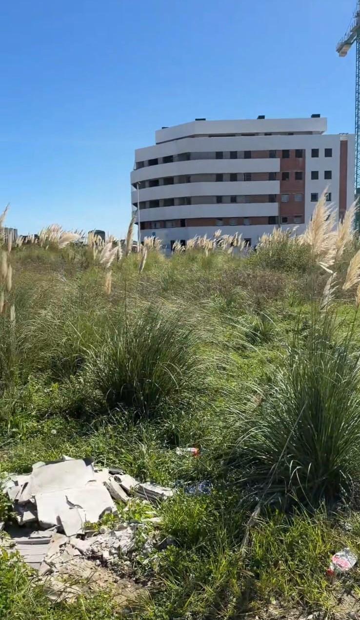 Parcela donde se ubicará el centro cívico